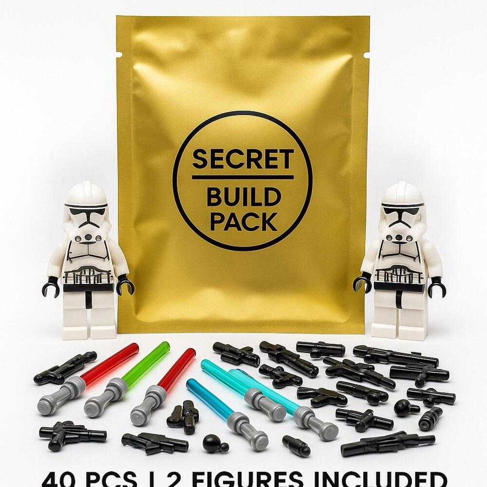 LEGO Star Wars Battle Builder Set 2 Minifigs + Weapons Pack 40 PCS